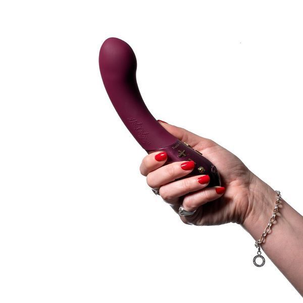 Вибратор для точки G Hot Octopuss KURVE, Treble and Bass Technology, 2 мотора, мягкий кончик SO8728 фото