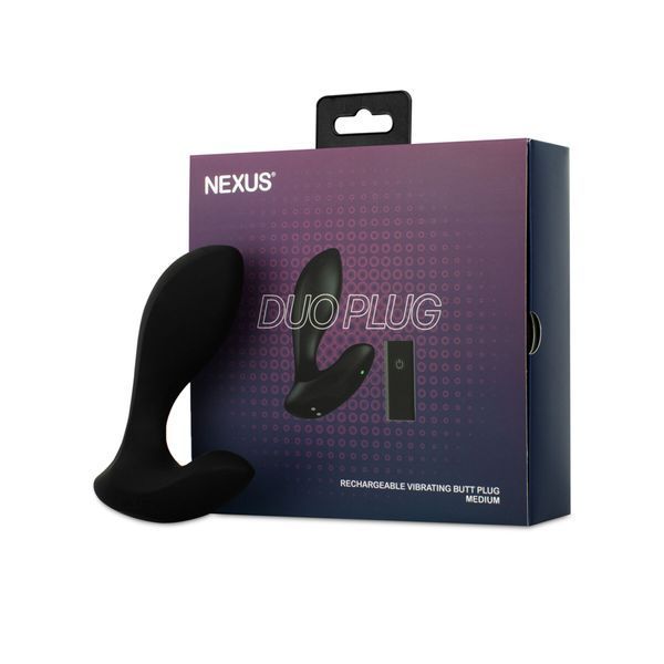Анальная вибропробка Nexus DUO Plug Medium, пульт ДУ SX2411 фото