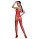 Бодистокинг Passion ECO BS006 red, с доступом, халтер, имитация подвязок SO7077 фото 2