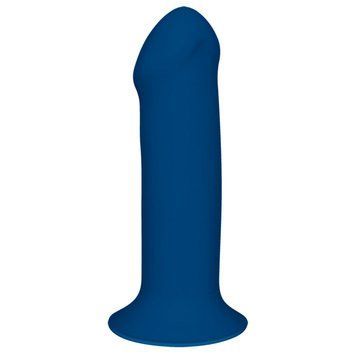 Двухслойный дилдо Adrien Lastic Hitsens 1 Blue, подходит для страпона, диаметр 4,5 см, длина 17,7 см SX1273 фото