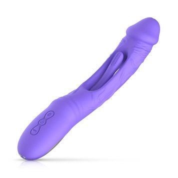 Вибратор Good Vibes Only - Flax Vibrating Dildo with G-Spot Stimulator SX3064 фото