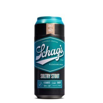 Мастурбатор &ndash; банка пива Blush Schag's &ndash; Sultry Stout Masturbator &ndash; Frosted, самозмащуваний, вакуум SO8842 фото