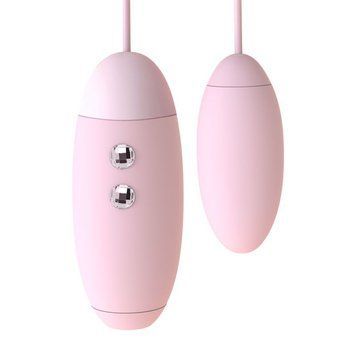 Вакуумный стимулятор с виброяйцом 2-в-1 KISSTOY Miss VV Pink SO3761 фото