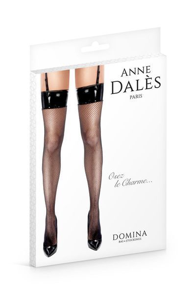 Чулки сетка с виниловым верхом Anne De Ales Domina T1 SO4051 фото