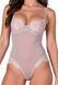 Боди Passion ZOVEL BODY light grey S SX2996 фото 5