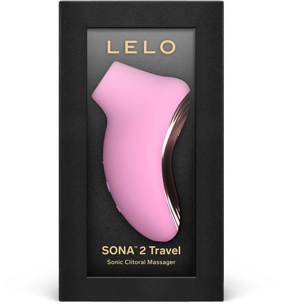 Звуковой стимулятор клитора LELO SONA 2 Travel Pink, тревел-версия, 12 режимов SX0699 фото