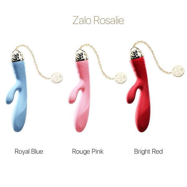 Смартвибратор-кролик Zalo &mdash; Rosalie Rouge Pink SO6666 фото
