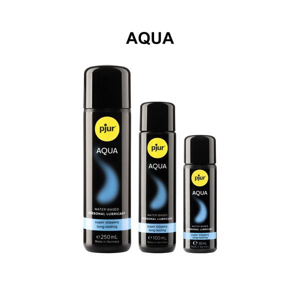 Лубрикант на водній основі pjur Aqua 250 мл, ефект оксамитової шкіри без прилипання PJ10350 фото