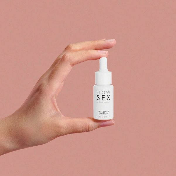 Масло для орального секса Bijoux Indiscrets Slow Sex Oral Sex Oil CBD (15 мл) SO9339 фото