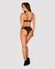 Эротический комплект под латекс со стрепами Obsessive Bagirela 2-pcs set L/XL, черный, под леопард, SO7220 фото 4