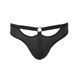 Мужские слипы с вырезами Passion 041 SLIP JOE S/M Black, экокожа, открытые ягодицы SO7595 фото 5