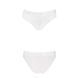 Трусики с широкой резинкой и кружевом Passion PS001 PANTIES XL, white SO4174 фото 4