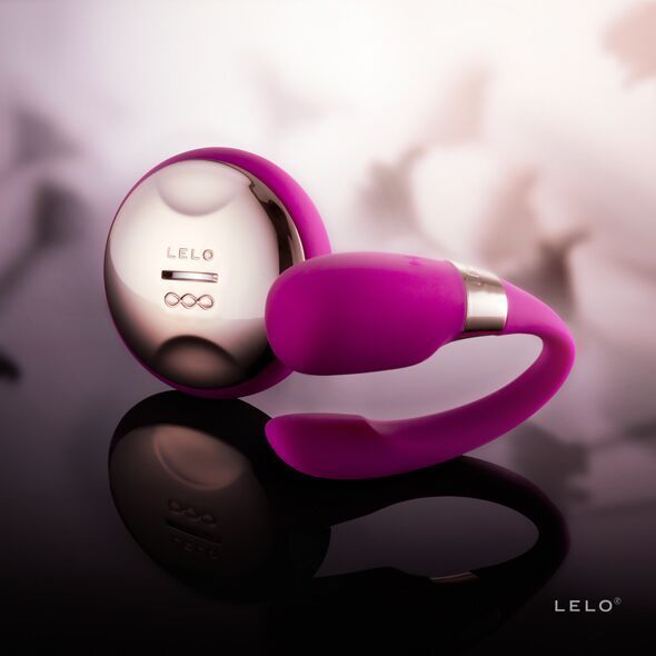 Вибратор для пар LELO Tiani 3 Deep Rose, 2 мотора, пульт ДУ SO8116 фото
