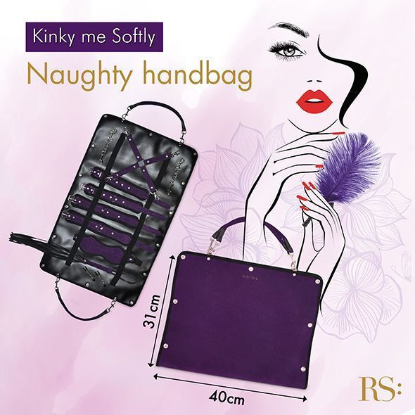 Подарунковий набір для BDSM RIANNE S &mdash; Kinky Me Softly Purple: 8 предметів для задоволення SO3865 фото