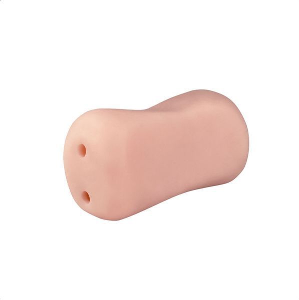 Мастурбатор-вагина + попка Alive Lola Super Realistic Masturbator L Flesh, два канала, реалистик SX1285 фото
