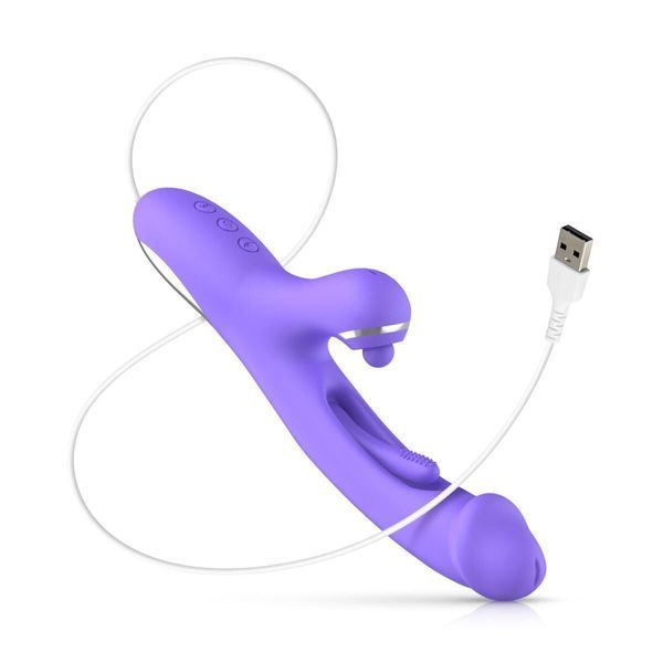 Вибратор-кролик Good Vibes Only - Tess Rabbit Vibrator with G-Spot Stimulator SX3065 фото