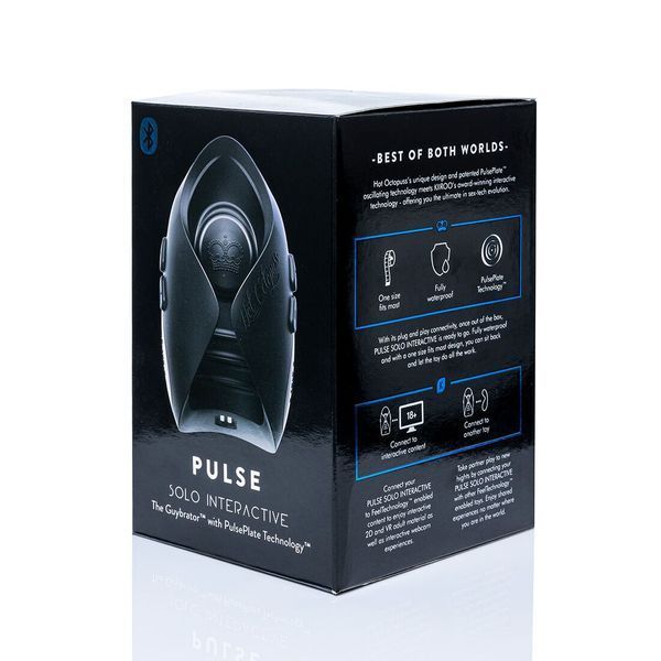 Интерактивный мастурбатор Hot Octopuss Pulse Solo Interactive powered by KIIROO SO5223 фото
