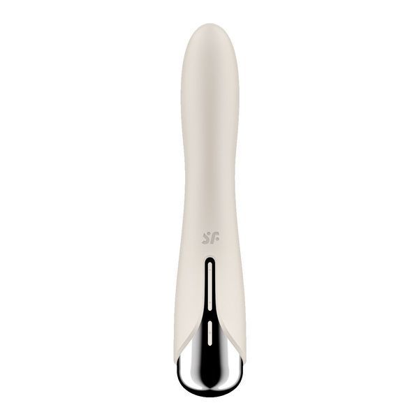 Вібратор точки G з обертанням Satisfyer Spinning Vibe 1 Beige, 2 мотори SX0560 фото