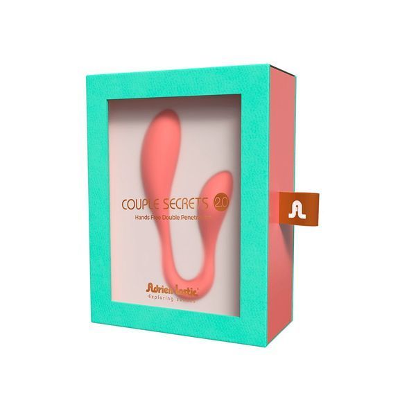 Смарт-вибратор для пар Adrien Lastic Couple Secrets 2.0, 2 мотора, 10 режимов SX1274 фото
