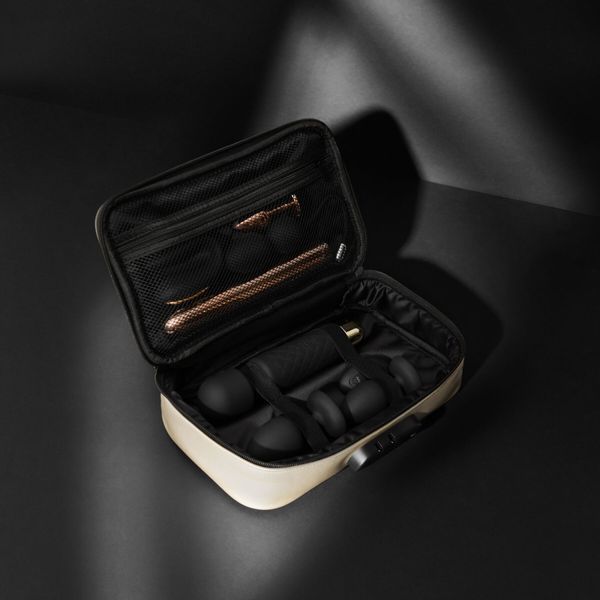 Кейс для игрушек Dorcel DISCREET BOX LUXURY GOLD, кодовый замок, 27&times;16&times;7,62 см SX1109 фото