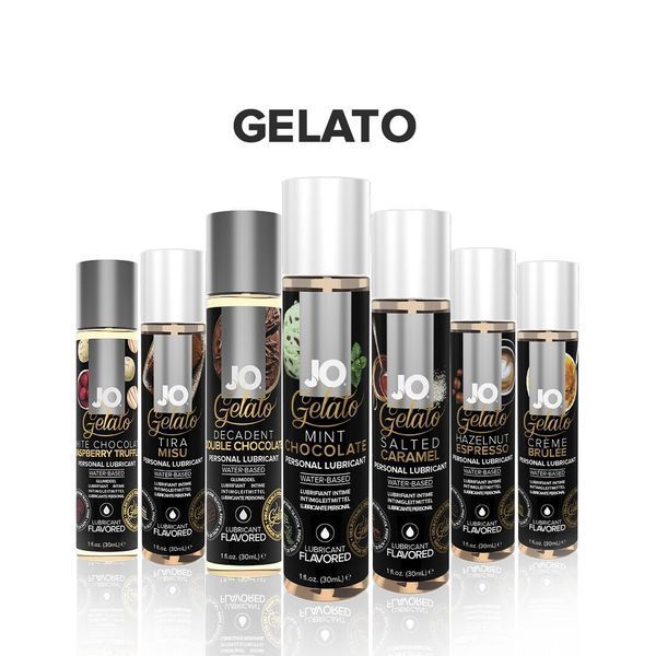 Змазка на водній основі JO GELATO Mint Chocolate (30 мл) без цукру, парабенів та пропіленгліколю SO1464 фото