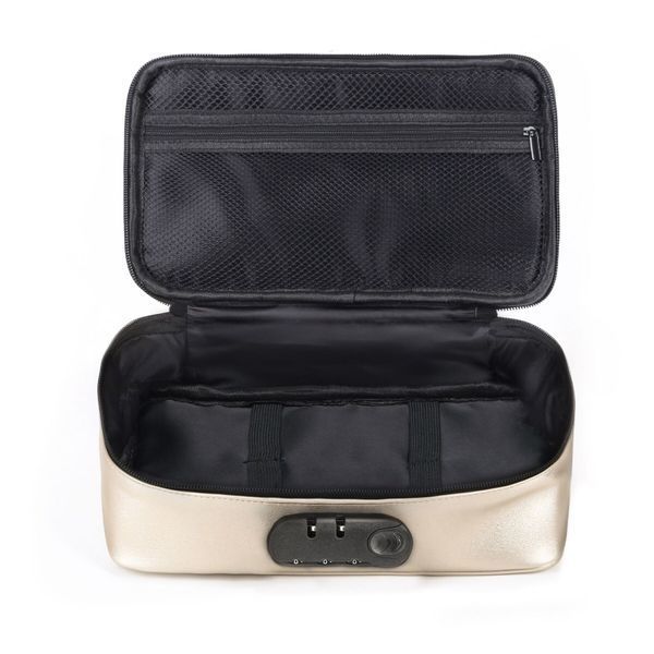 Кейс для игрушек Dorcel DISCREET BOX LUXURY GOLD, кодовый замок, 27&times;16&times;7,62 см SX1109 фото