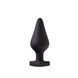 Анальна пробка Blush Temptasia &ndash; Fuck Me Anal Plug &ndash; Black, основа у вигляді сердечка SO8843 фото 1