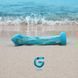Скляний дилдо Gildo Ocean Ripple, об&rsquo;ємна головка, ідеально для точки G SO8893 фото 8