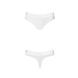Трусики-бразилиана из хлопка Passion PS005 PANTIES S, white SO4225 фото 5