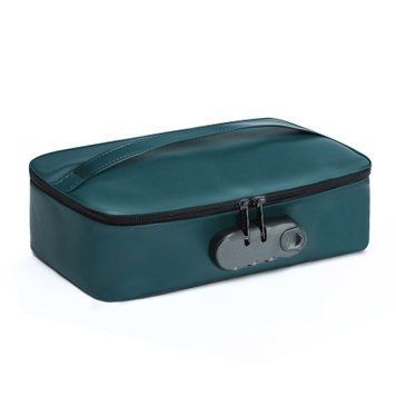 Кейс для игрушек Dorcel DISCREET BOX LUXURY GREEN, кодовый замок, 27&times;16&times;7,62 см SX1110 фото