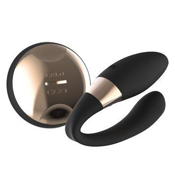 Вибратор для пар LELO Tiani Duo Black, 2 мотора, пульт ДУ SO8117 фото