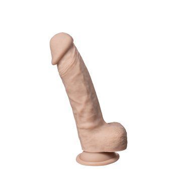 Фаллоимитатор SilexD Johnny Real Skin Flesh MODEL 1, суперреалистичный, на присоске, диаметр 3,8 см SX1286 фото
