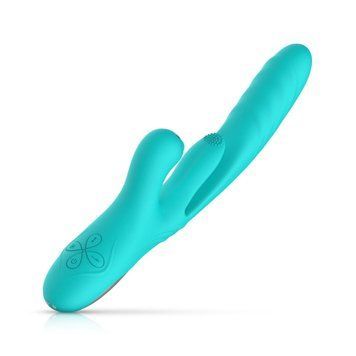 Вибратор-кролик Good Vibes Only - Lisa Thrusting Rabbit Vibrator with G-Spot Stimulator SX3066 фото