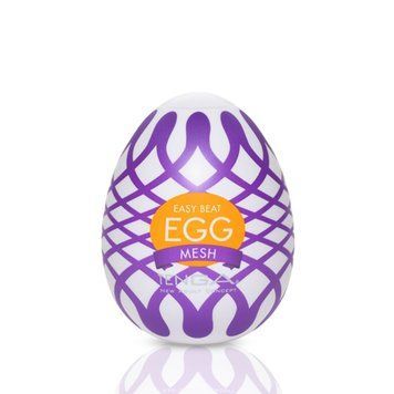 Мастурбатор-яйцо Tenga Egg Mesh с сетчатым рельефом SO5496 фото