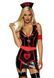 Виниловый костюм медсестры Leg Avenue Vinyl Naughty Nurse XL, платье, фартук, повязки SO9148 фото 1