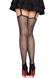 Чулки Leg Avenue Daisy Dot Fishnet Stockings One Size Black SX2746 фото 3