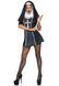 Костюм монашки Leg Avenue Naughty Nun L, платье, головной убор SO8552 фото 3