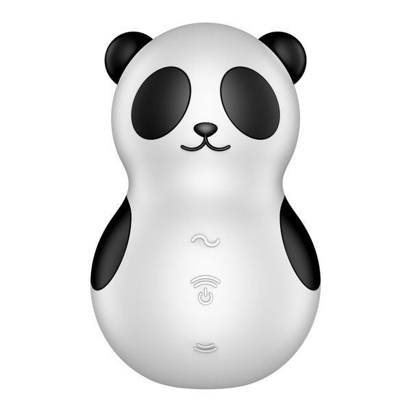 Вакуумный стимулятор с вибрацией Satisfyer Pocket Panda, 12 режимов вибрации, 11 уровней вакуума SX2176 фото