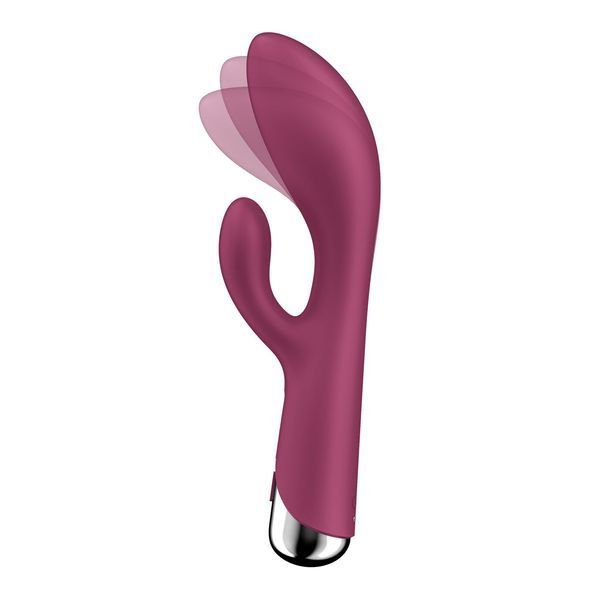 Вибратор-кролик с ротацией Satisfyer Spinning Rabbit 1 Red, 3 мотора SX0561 фото