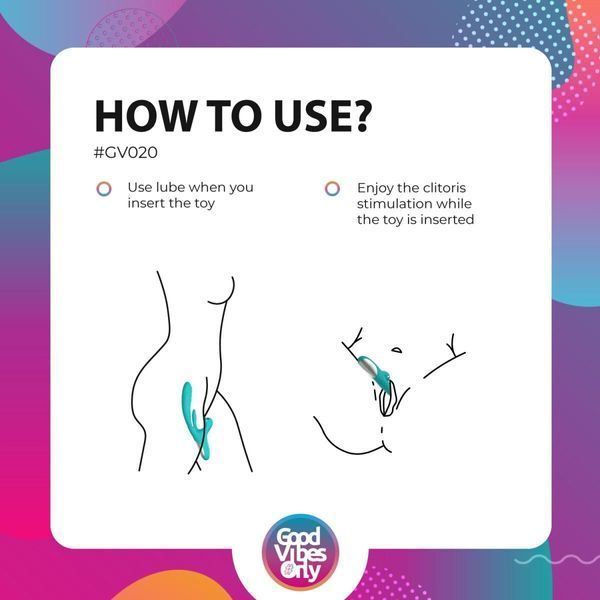 Вибратор-кролик Good Vibes Only - Lisa Thrusting Rabbit Vibrator with G-Spot Stimulator SX3066 фото