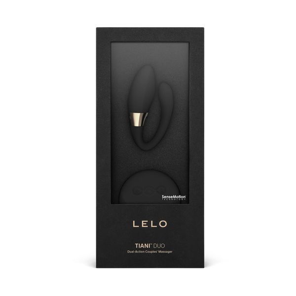 Вибратор для пар LELO Tiani Duo Black, 2 мотора, пульт ДУ SO8117 фото