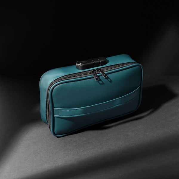 Кейс для іграшок Dorcel DISCREET BOX LUXURY GREEN, кодовий замок, 27&times;16&times;7,62 см SX1110 фото