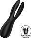Кліторальний вібратор Satisfyer Threesome 2 Black, 3 гнучкі пальчики, 3 мотори SX1214 фото 1