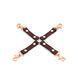 Кожаная крестовина Liebe Seele Wine Red Hogtie SO9459 фото 1