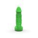 Свеча в виде члена Pure Bliss MINI Green 15 см SX1648 фото 2