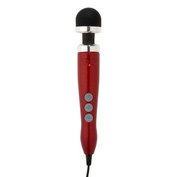 Вибромассажер DOXY Die Cast 3 Candy Red, очень мощный, питание 220В, металлический корпус SO2603 фото
