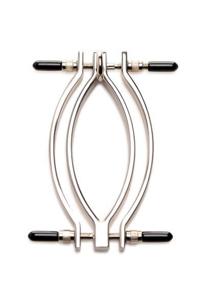 Зажим для половых губ Master Series: Pussy Tugger Adjustable Vagina Clamp with Chain SO8797 фото