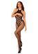 Сітчастий бодістокінг з імітацією боді Obsessive Bodystocking G332 S/M/L, black, з доступом SO7698 фото 3