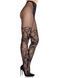 Колготки Leg Avenue Dahlia Lace Tights with Net Thigh Detail One Size SX2747 фото 2