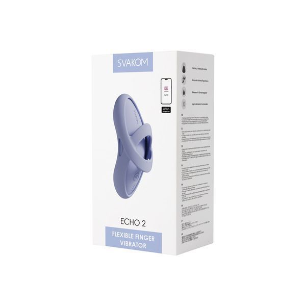 Клиторальный вибратор Svakom Echo 2 Sky Blue SX2448 фото
